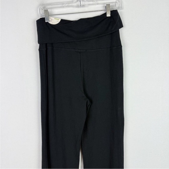 Aerie Offline OG Super Flare Foldover Hi-Rise Leggings Black Size Large L - Picture 7 of 12